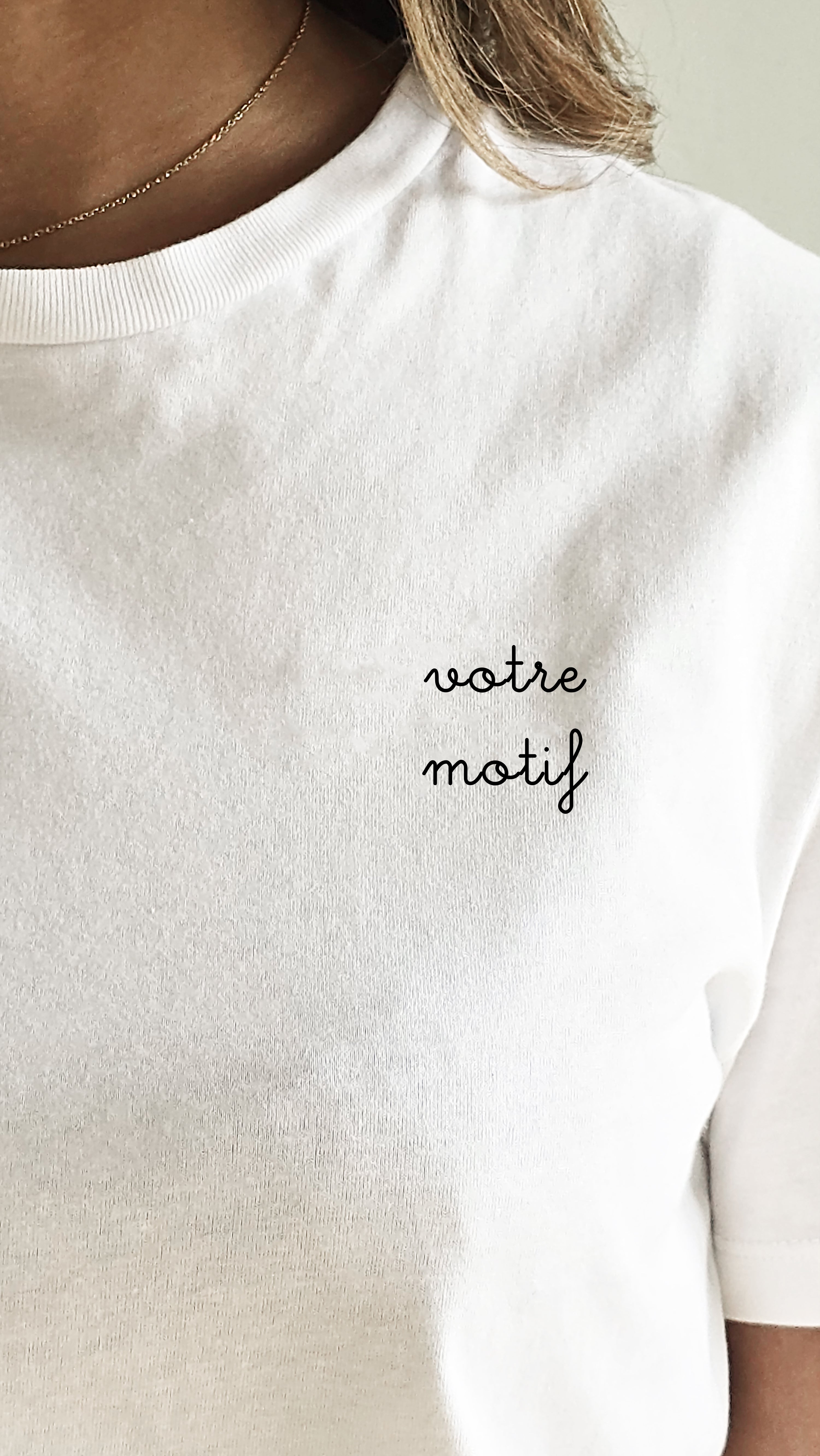 T-Shirt - Broderie sur mesure